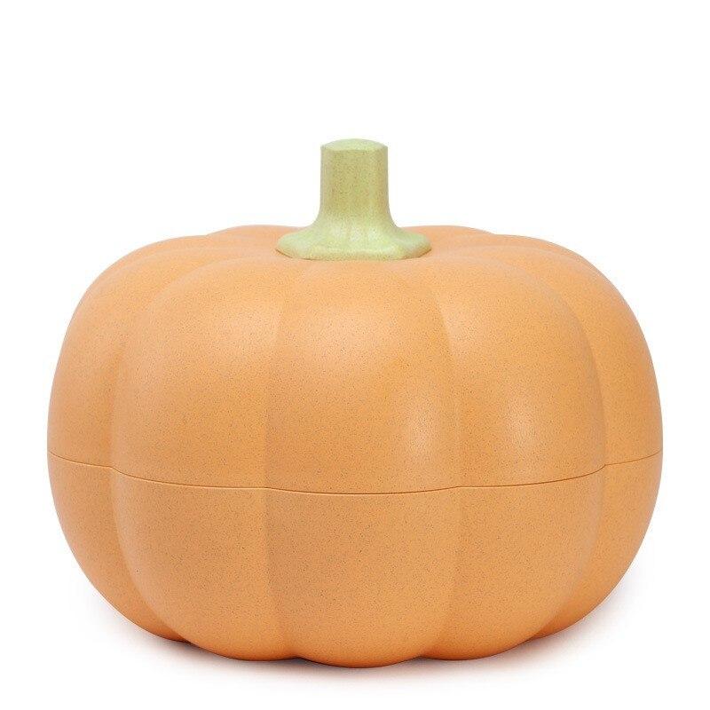 Living Room Double Layer Household Pumpkin Dried Fruit Plate Fruit Snack Cute Creative Fruit Box Food Storage Containers