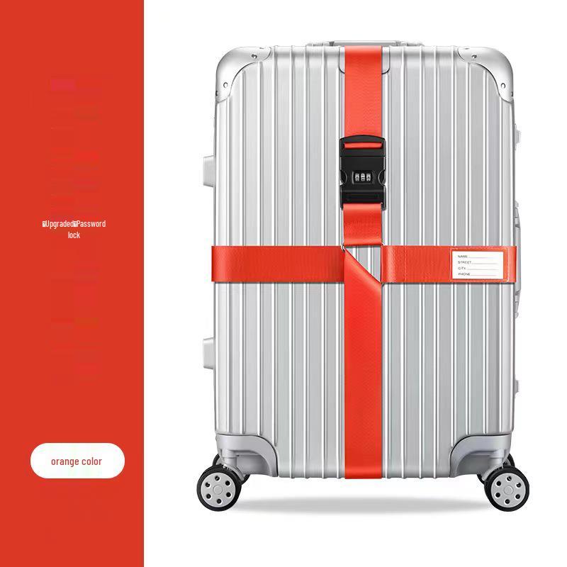 Cross Strap Suitcase Stabilizer: Secure Adjustable Travel Luggage Reinforcement