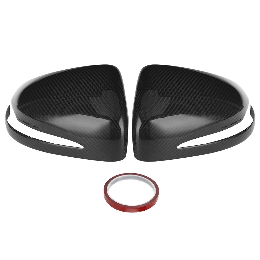 Dry Carbon Fiber Rearview Mirror Cover Cap Car Refitting Fit for MERCEDES Benz GClass G500 20182020