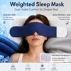 Soft Smooth Fabric Gravity Sleep Eye Mask Balanced Gentle Weight Gravity Eyepatch  Reading Relief