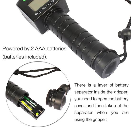 MUQZI Sports Accessory 3 In 1 Digital Grabber Aluminum Fishing Scale Gripper Clamp Tape Measure Tackle