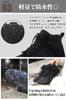 [uateeff] Warm Barefoot Shoes for Men [Leg Strengthening and Foot Development] High-Cut Boots, Wide, Gray, Size 26cm