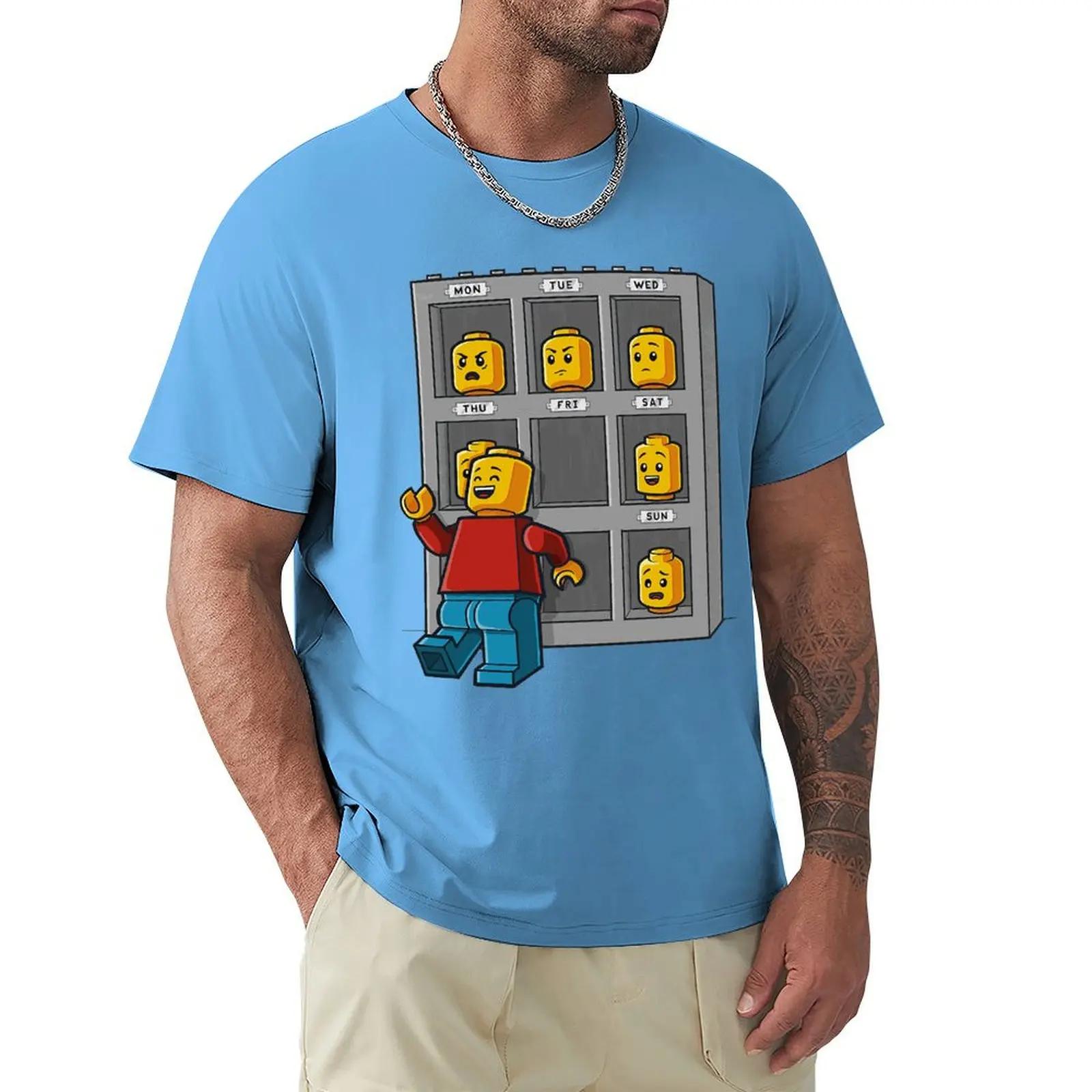 

Футболка Face-Lego Футболка Harajuku с коротким рукавом 100% хлопок Графика Футболка Топы S розовый
