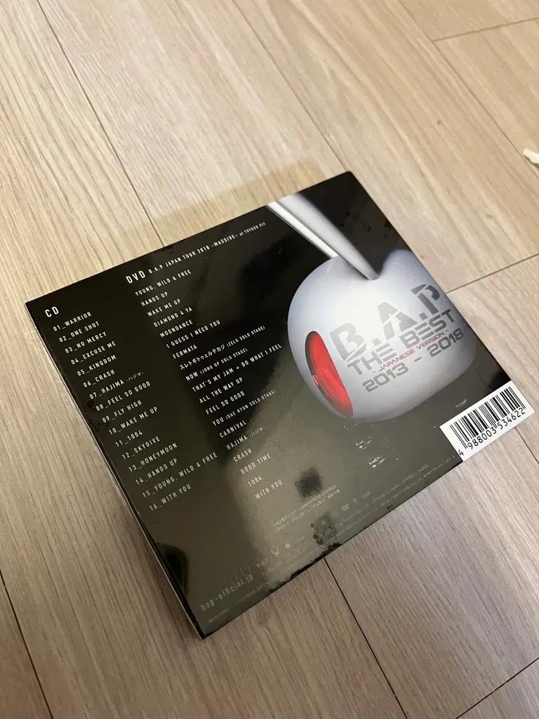 BAP THE BEST Japanese Album New Product Used