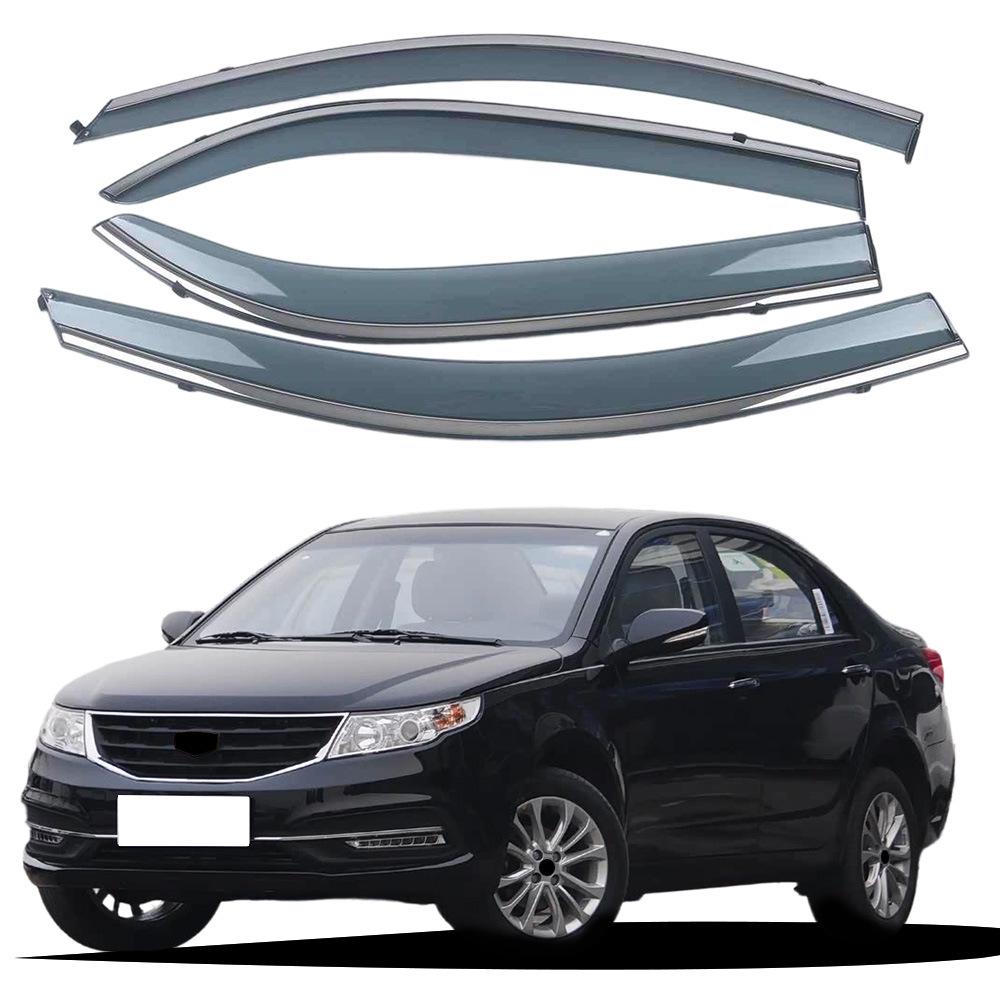 Geely Vision 15-16/SC7 14 Model Car Window Rain Shield with Bright Strip Geely Vision 15-16 / SC7 14