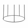 Planter - DKD Home Decor - Colonial - Metal and Fiber - Black and Natural - 30x30x62 Cm