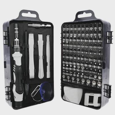 115-in-1 Precision Magnetic Screwdriver Set for Watch & Mobile Phone Repair