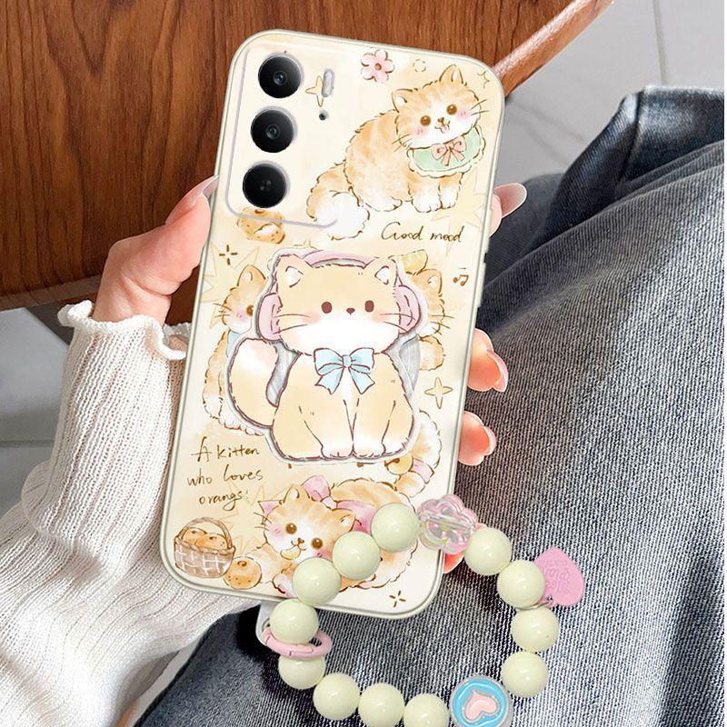 

RealmeC75 5G Mobile Phone Case Dirt-resistant Explosion Niche Sweet Cute Simple realme real me C75 5G [single case]