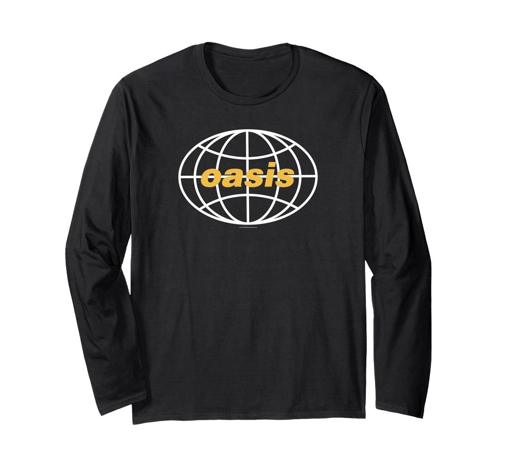 Oasis - Amazon Exclusive All Around The World 1997 Black Long Sleeve T-Shirt