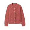 Women's Knitted Cardigan Spring and Autumn Short Fashion Sweater Jacket Top Women