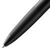 LAMY aion Black Ballpoint Pen Modern ballpoint pen with a seamless anodized aluminum body and stainless steel clip Medium nib Includes a black refill