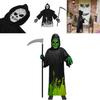 Authentic Grim Reaper Cosplay Costume For Kids