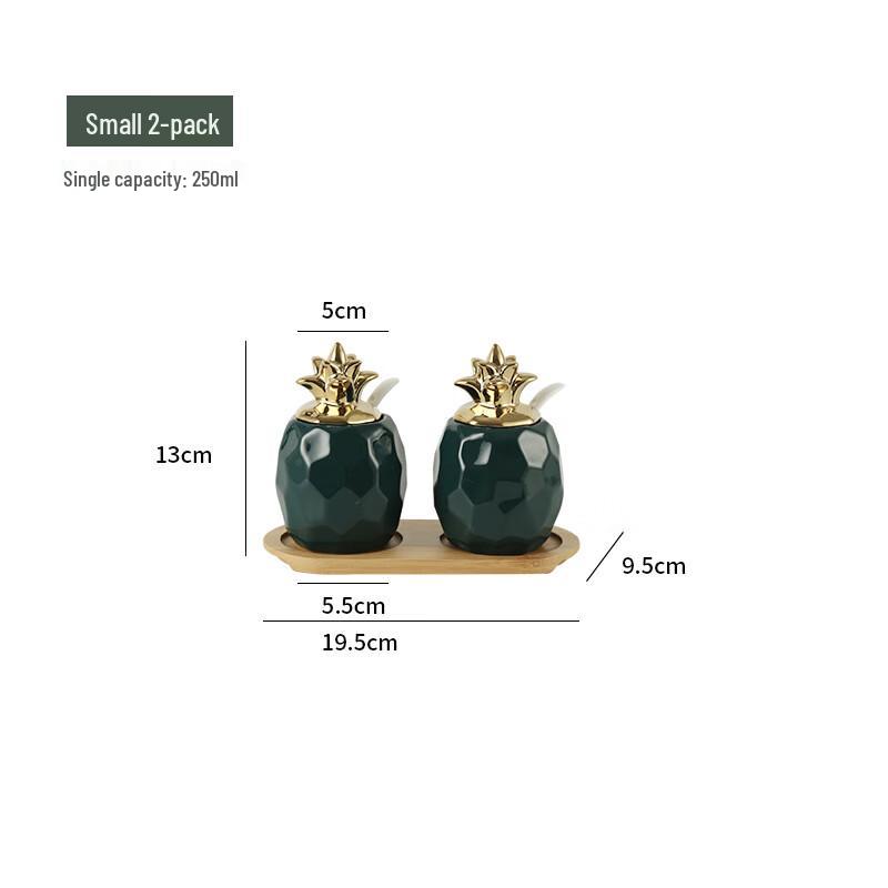 Набор керамических баночек для приправ Qianxing