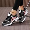 Neue erhöhende Damen-Sneaker Netz Große Größe Plateau Dad Shoes Vielseitig und Kleine Freizeitschuhe