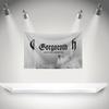 B-borgoroth Flag Rock Music Band Banner HD Printing Tapestry Exhibition, Music Band Fans, Garage Decor