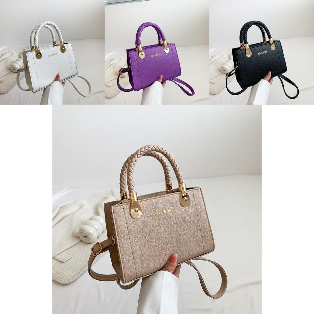 Trendige Pu-Leder-Handtasche Für Damen Sommer 2023 Modische Umhängetasche Mit Vintage Crossbody-Design