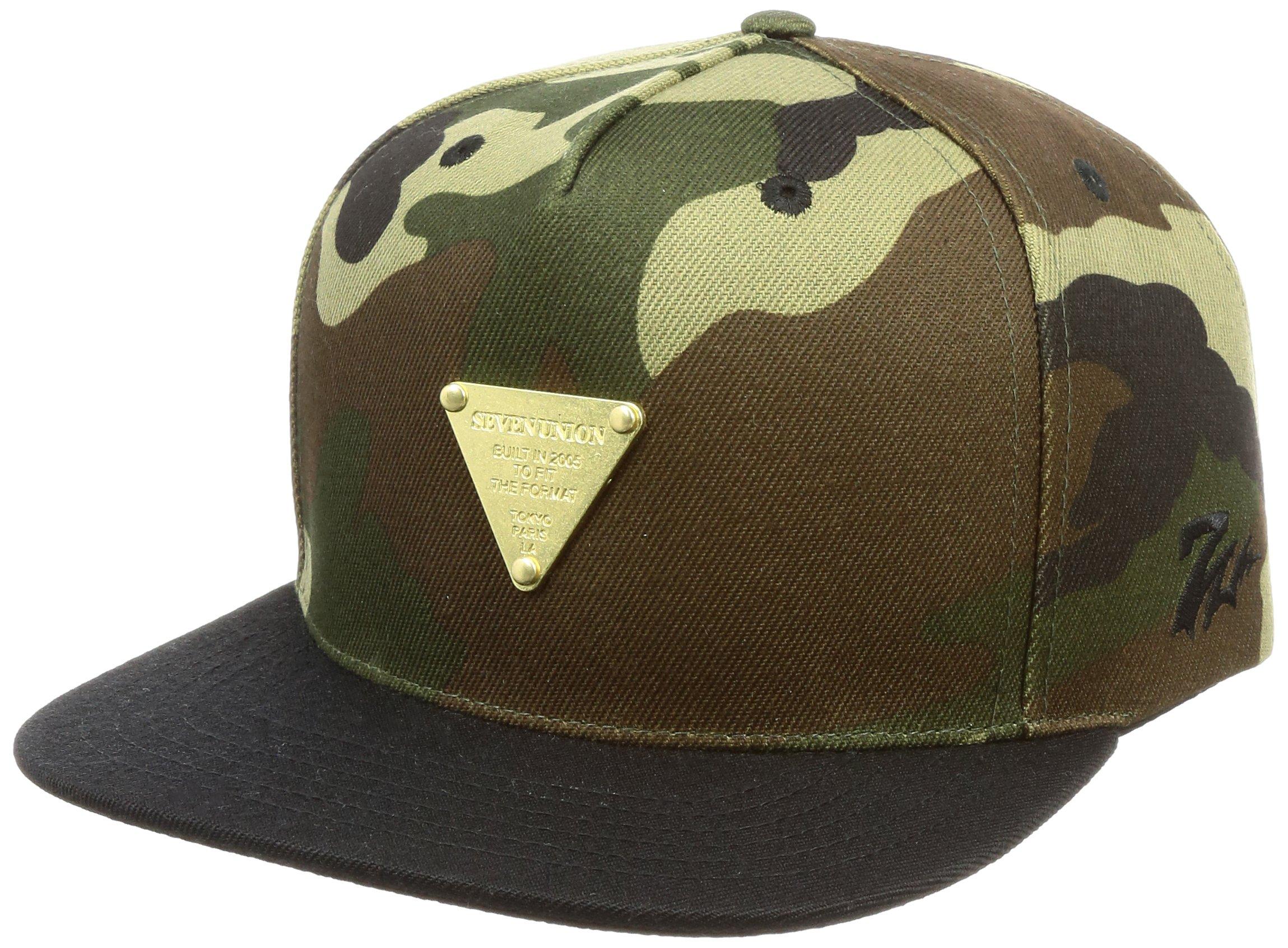 

3RD EYE SNAPBACK FREE [Seven Union] 7UB-702S camo-003 woodland/Black
