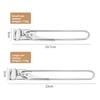 New stainless steel adjustable jar opener, creative kitchen tool for opening jars and jams, multifunctional bottle opener