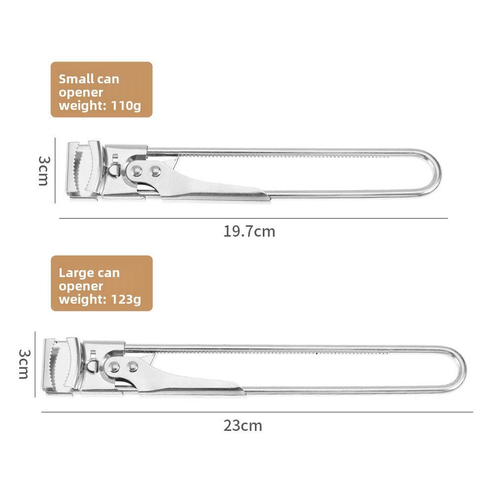 New stainless steel adjustable jar opener, creative kitchen tool for opening jars and jams, multifunctional bottle opener