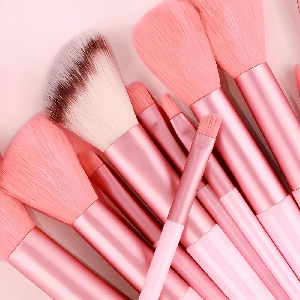 33pcs Fluffy Professional Makeup Brushes High Quality Eye Shadow Brush Makeup Brush Set  For Women