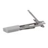 Double Head Nail Clippers Folding Stainless Steel Wide Opening Nail Trimmer for Home