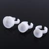 100pcs Disposable Glue Ring Pallet Holder for Eyelash Extension White Plastic Glue Pallet Tatt