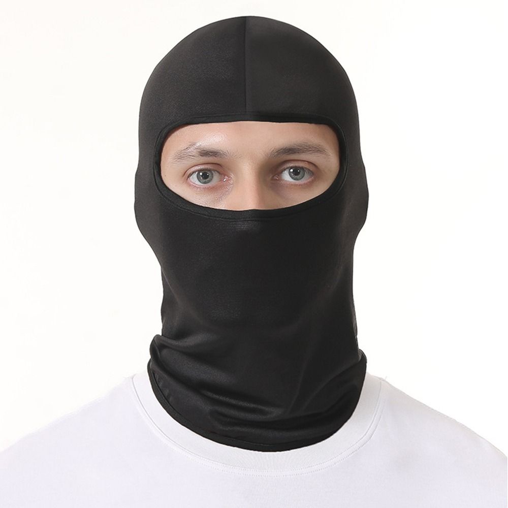 Fashion Windproof Balaclava Face Mask Breathable Mesh Dustproof Full Face Mask Cooling Sun Protection Bandana Hood Summer