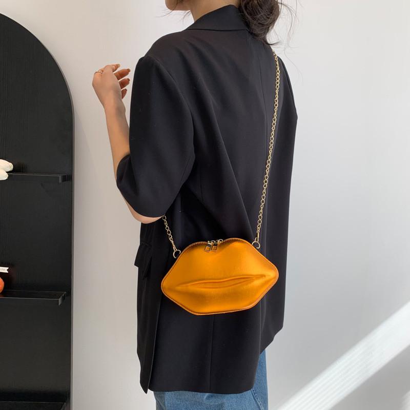 Trendy Pu Leather Crossbody Bag For Women With Chain Strap Perfect For Fall Season