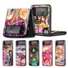 Fionna Cake Case for Samsung Galaxy Z Flip4 Flip3 5G PC Hard Cell Phone Shell Z Flip 4 3 Black Coque Zflip4 Zflip3 Cover