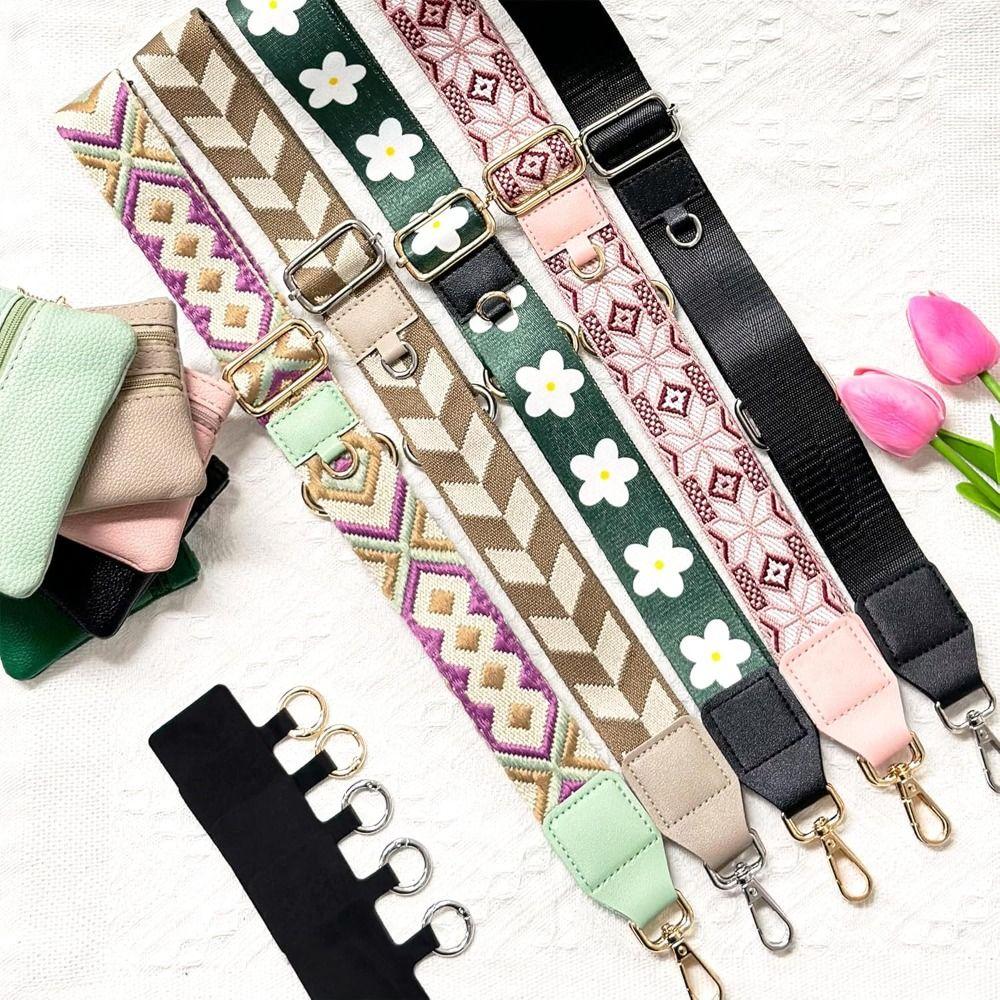Adjustable Phone Strap Anti Loss Clip and Go Strap Multifunction Phone Lanyard for Woman