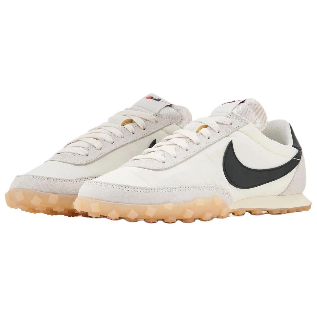 Nike Waffle Racer Niedrige Freizeitschuhe Herren Weiß Schwarz IM8658-101