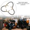 Guitar Patches Cables 6.35mm Right Angle Guitar Effect Pedal Cables Low Noise and Good Quality Guitar Effect Pedals Plug