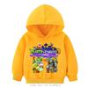 Boys Hoodie Age 4-14 Plants HD Print Zombies Thin Girls Pullover Girls Casual Wear Fall Hoodie Long Sleeve Polyester New Arrivals 2025