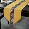 European Jacquard Table Flag Tea Table and TV Cabinet Anti Slip Long Towel Beaded Tassel Pendant Furniture Decoration Tablecloth