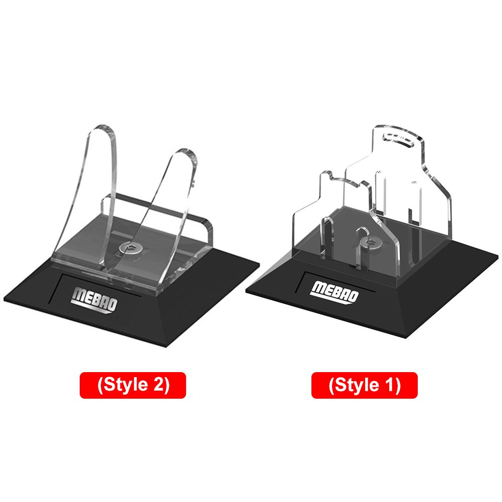 Fishing Reel Storage Holder Transparent Fishing Reel Display Stand Multifunction Fishing Reel Display Rack Fishing Accessories