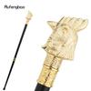 Золотой Петух Голова Животное Мода Трость Декоративная Косплей Винтаж Вечеринка Модная Ходячая Трость Посох 93см