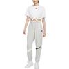 Nike Crop Tops Women's White Crew Neck Moderate DX6292-100