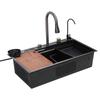 Drop In Kitchen Sink Multifunction Single Bowl Stainless Steel Kitchen Sink Workstation with 360 Deg