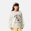 Li Ning X Disney Mickey Series Simple Versatile Comfortable Loose Casual Sports Sweatshirt Women Sweatshirt AWDVD44-1
