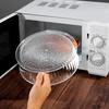 Capac Anti-Stropi pentru Microunde Capac Transparent Rezistență la Temperaturi Înalte Capac Anti-Stropi Fără BPA Protector Alimente Rezistent la Țânțari Instrument Multifuncțional de Bucătărie