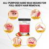 Cire dépilatoire en perles - BOLUSSO - Perles 100g - Sans bandes - Cire chaude - Parfum fraise