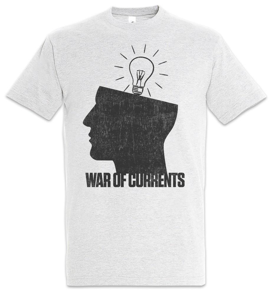 

War Of Currents T-Shirt Thomas Alva George Westinghouse Edison AC/DC Science M