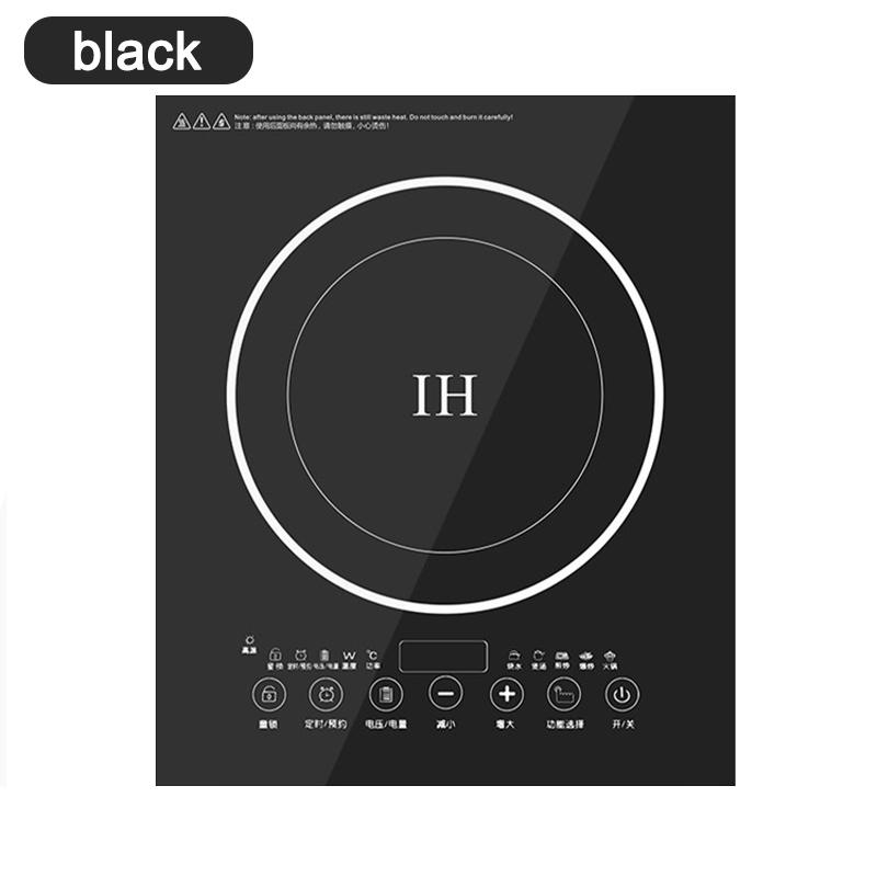 

Индукционная плита 220/110 В, одноконфорочная, встраиваемая, индукционная плита, высокая мощность, для жарки, настольная индукционная плита, конфорка для огня, кипятильник чёрный
