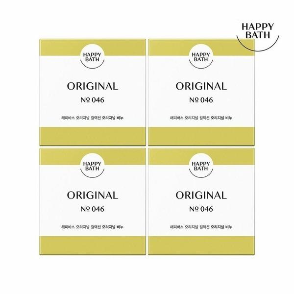 HAPPY BATH Original Collection Original Soap 90g X 4 (WB6BF19)