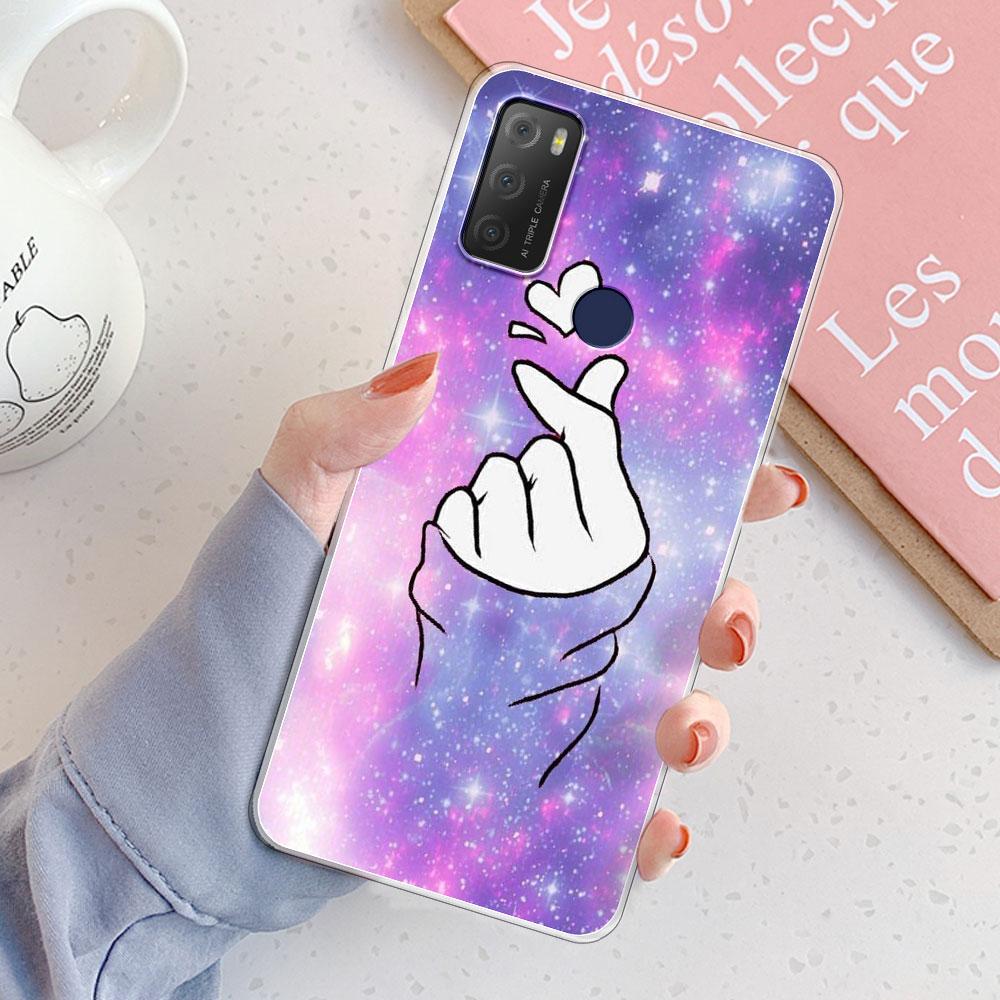 For TCL 20E Case For TCL 20Y Shell Shockproof Cover Clear Protect Soft Silicone Fashion Phone Cases For TCL 20Y 20E Coque Funda