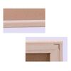 KX4B Wall-Mounted Double Sided Corkboard Perfect for Home Office Decor Message Presen