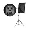 Andoer Professional Studio Photography Light Kit Including 50 * 70cm Softboxes * 2/ 4-in-1 Light