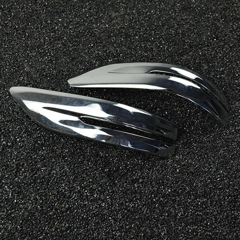 2Pcs Chrome Rearview Side Mirror Stripe Cover Trim For Honda CR-V CRV 2017-2019
