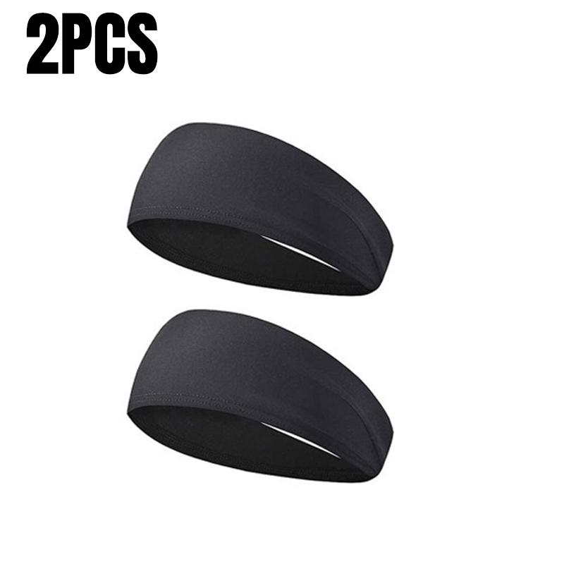 Sport Headband Men Women Fitness Sweat Bandage Head Hair Band Elastic Tennis Yoga Absorb Sweatband Sports Hair Accessories