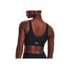 Under Armour Infinity Solid Medium Intensity Sports Bra Women Underwear Black 1376883-001
